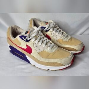 ​Nike Air Max 90 SE Air Sprung Sesame Rush Pink Mushroom DM8171-200 Mens Size 13